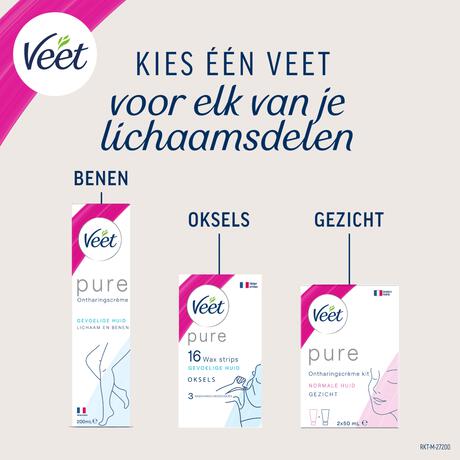 Veet Minima Ontharingscreme Gevoelige Huid 400 ML