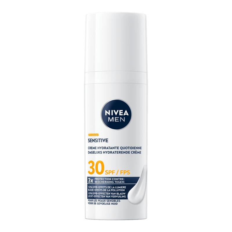 NIVEA MEN Sensitive Hydraterende Gezichtscrème SPF 30 50 ML