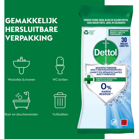 Dettol Hygiënische Doekjes 30 stuks
