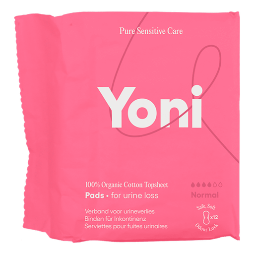 Yoni Verband Urineverlies Normal 100% Bio Katoenen Toplaag 10 stuks
