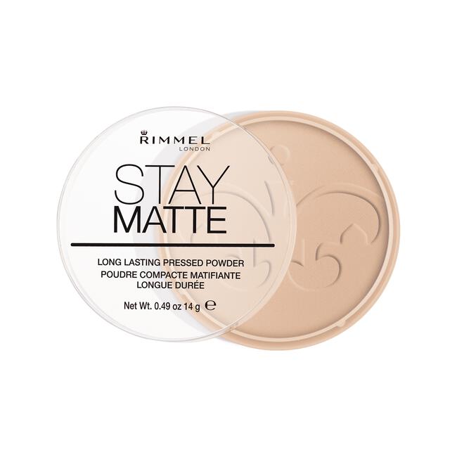Rimmel London Stay Matte Pressed Poeder 005 Silky Beige 14 g