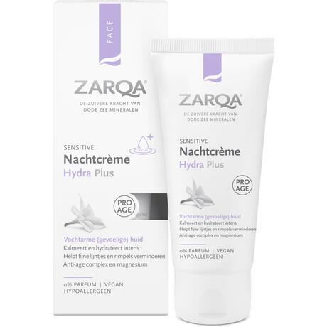 Zarqa Hydra Plus Sensitive Nachtcrème 50 ML