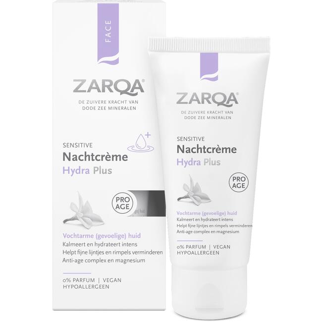 Zarqa Hydra Plus Sensitive Nachtcrème 50 ML