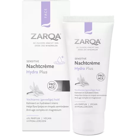 Zarqa Hydra Plus Sensitive Nachtcrème 50 ML