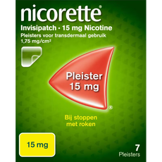 Nicorette Pleister 15 MG Nicotine 7 Stuks