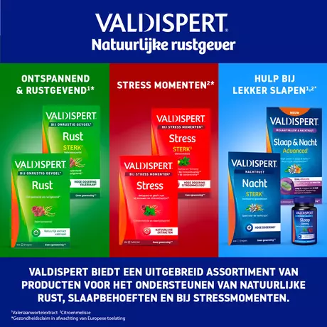 Valdispert Stress Moments Sterk Tabletten 20 stuks