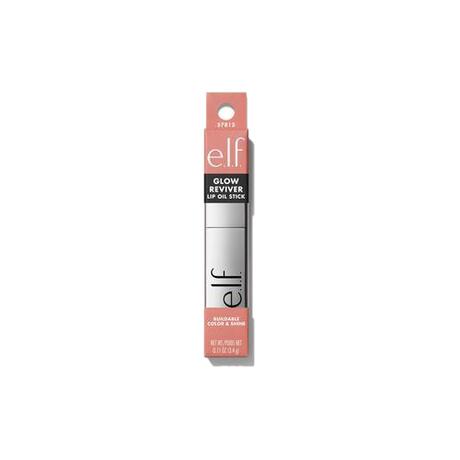 e.l.f. Glow Reviver Lip Oil Stick Rose Latte