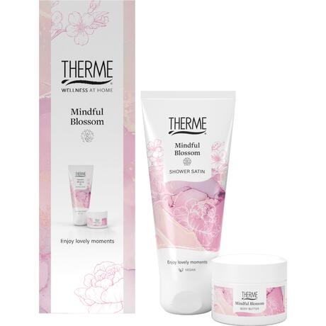 Therme Mindful Blossom Cadeauset Shower Satin Body Butter
