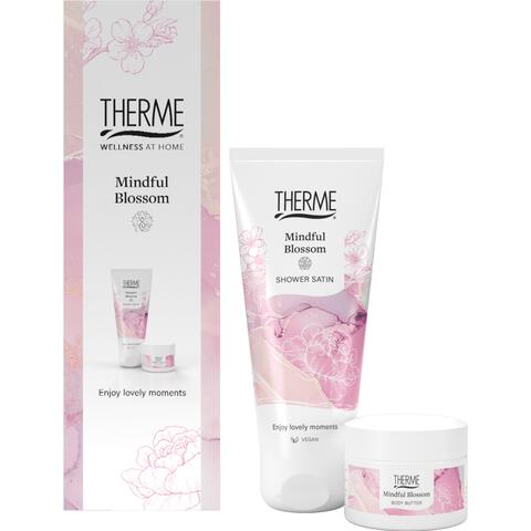 Therme Mindful Blossom Cadeauset Shower Satin Body Butter