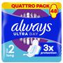 Always Ultra Maandverband Long Met Vleugels 48 stuks
