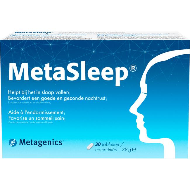 MetaSleep Mel NF 30 tabletten blister