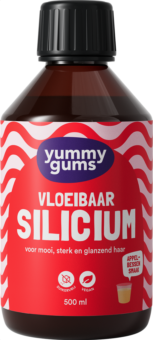 Yummygums Vloeibaar Silicium Suikervrij 500 ML