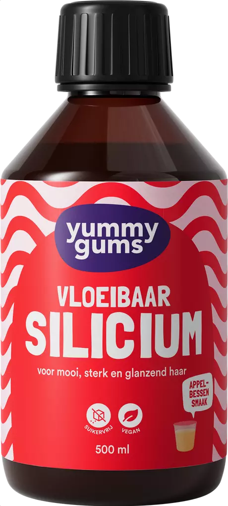 Yummygums Vloeibaar Silicium Suikervrij 500 ML