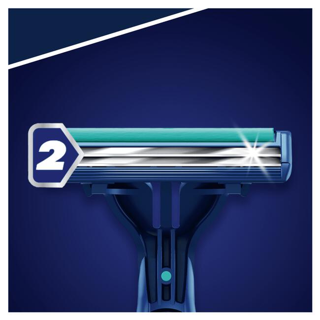 Gillette Blue2 Slalom Wegwerpmesjes 10 Stuks