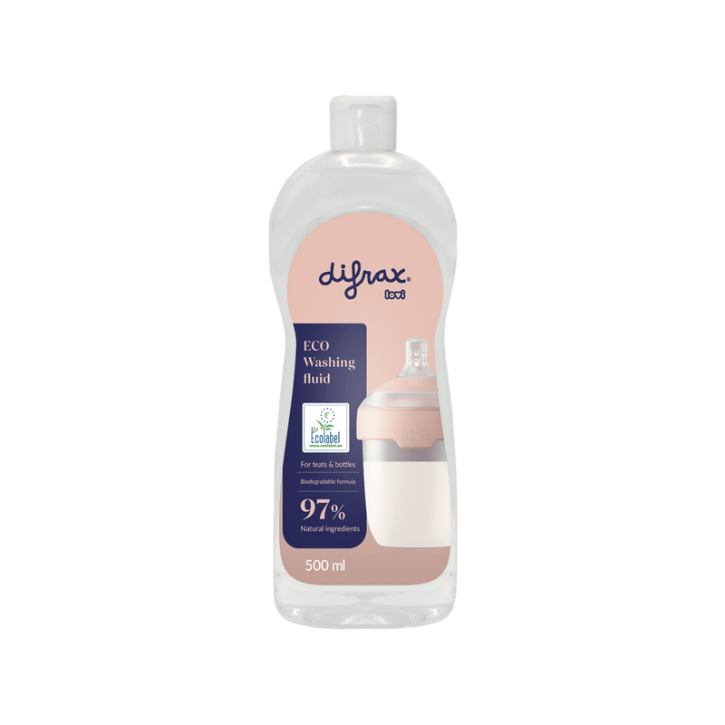 Difrax LOVI ECO Afwasmiddel Flessen En Spenen 500 ML