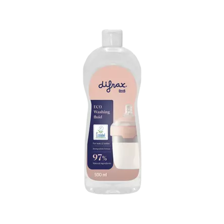 Difrax LOVI ECO Afwasmiddel Flessen En Spenen 500 ML