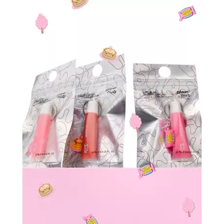 Glow Hub Lip Slip Glossy Lip Oil Raspberry 12Ml