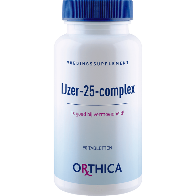 orthica ijzer 25 complex tabletten
