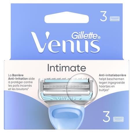 Gillette Venus Intimate Navulmesjes 3 Stuks