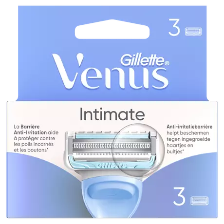 Gillette Venus Intimate Navulmesjes 3 Stuks