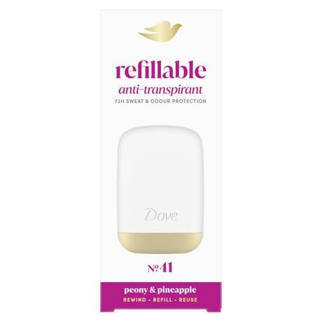 Dove Peony Antiperspirant Deodorant Refillable Starter Kit