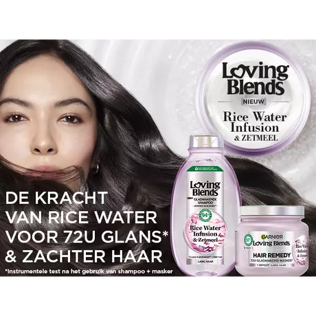 Garnier Loving Blends Rice Water Infusion & Zetmeel Shampoo 300 ML