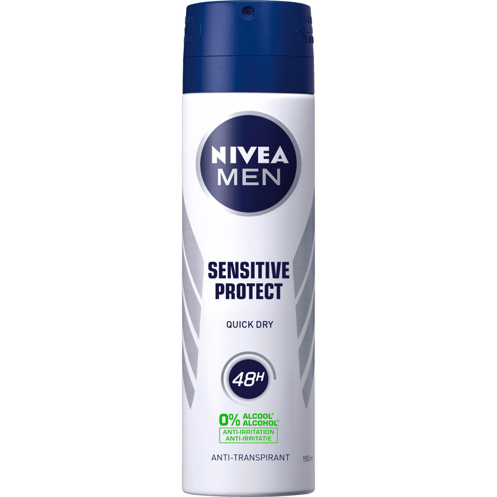 NIVEA MEN Sensitive Protect Deodorant Spray 150 ML 150 ML Etos