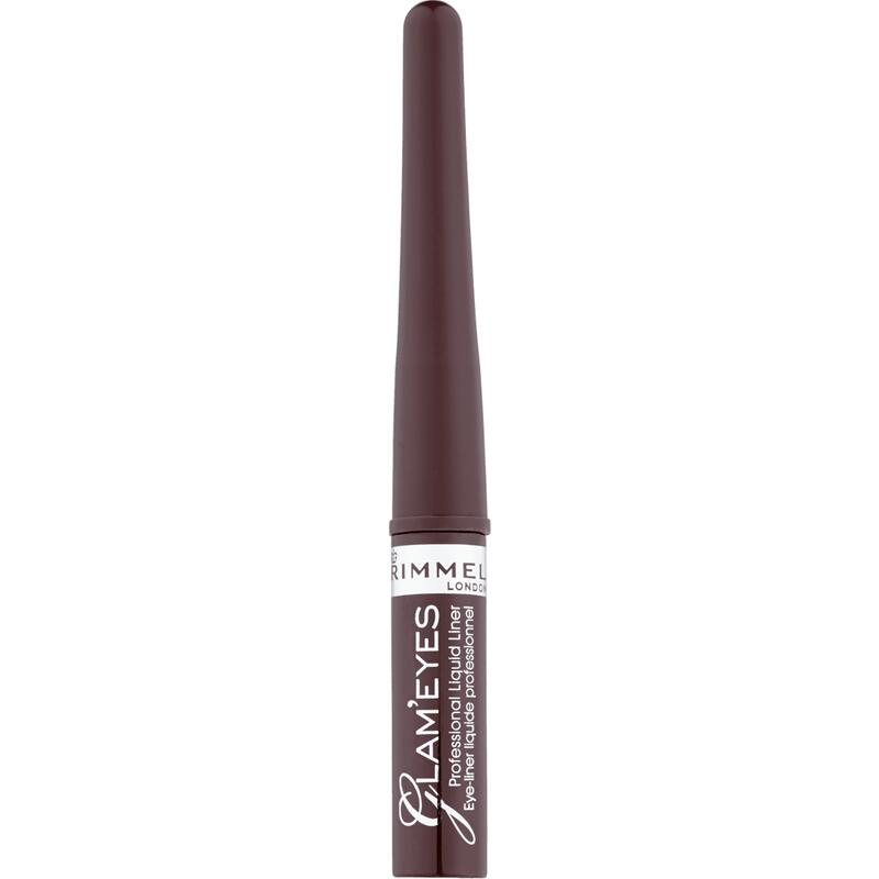 Rimmel London Glam'Eyes Professionalliquid Eyeliner 002 Velvet Brown