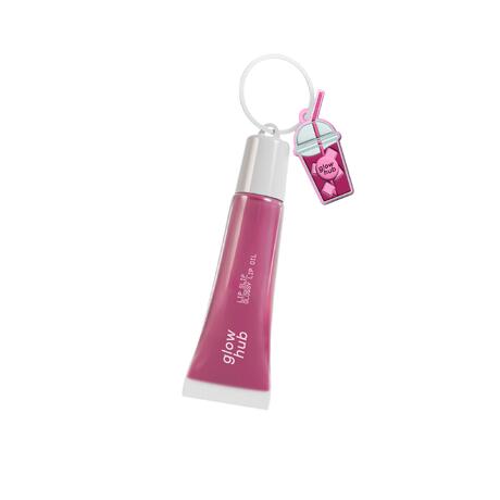 Glow Hub Lip Slip Glossy Lip Oil Raspberry 12Ml