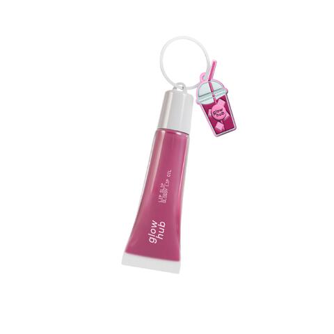 Glow Hub Lip Slip Glossy Lip Oil Raspberry 12Ml