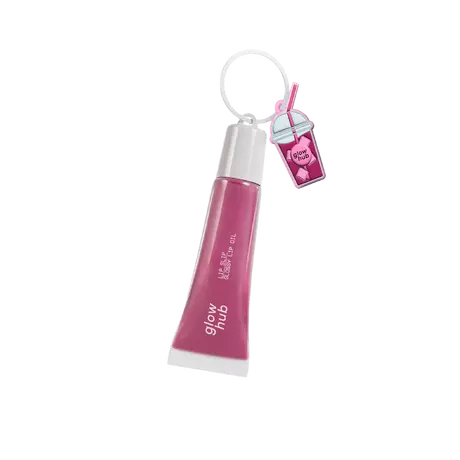 Glow Hub Lip Slip Glossy Lip Oil Raspberry 12Ml