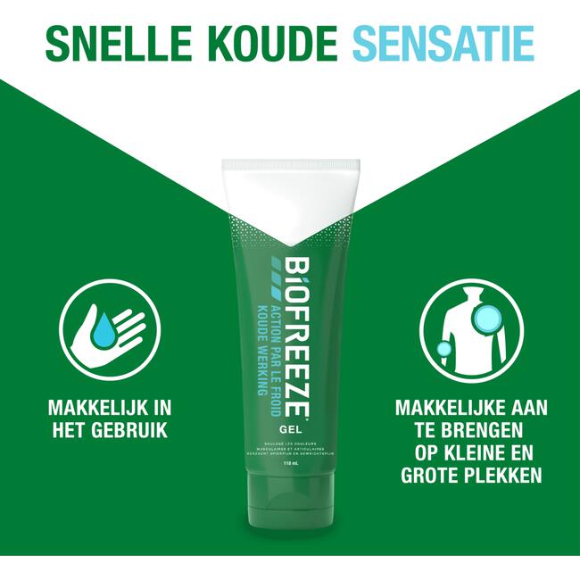 Biofreeze Cold Therapy Pain Relief Gel