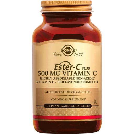 Solgar Ester-C Plus 500 MG Vitamine C Capsules 100 stuks