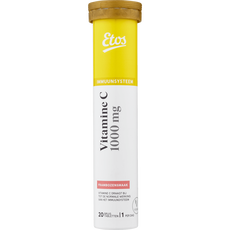 Etos Vitamine C 1000 mg Bruistablet Framboos 20 stuks