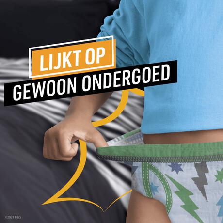 Ninjamas Pants Luierbroekjes Jongen Maat 8 8-12 Jaar 9 Stuks