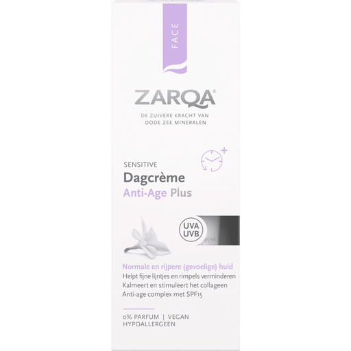 Zarqa Anti-Age Plus SPF15 Sensitive Dagcrème 50 ML