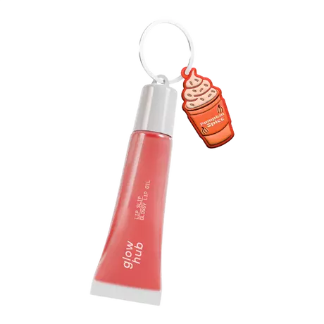 Glow Hub Lip Slip Glossy Lip Oil Pumpkin Spice 12Ml