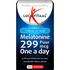 Lucovitaal MELATONINE 299 MCG  PUUR