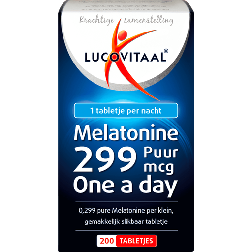 Lucovitaal Melatonine 299 MCG Tabletjes 200 stuks