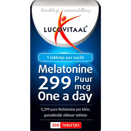Lucovitaal Melatonine 299 MCG Tabletjes 200 stuks