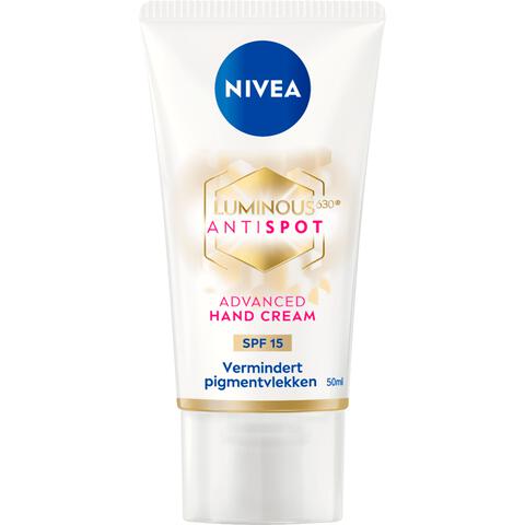 NIVEA Luminous630 Anti-Spot Handcreme SPF 15 50 ML