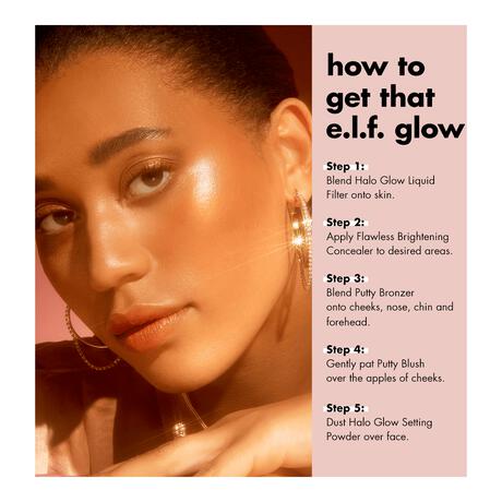 e.l.f. Halo Glow Liquid Filter 6 Tan/Deep