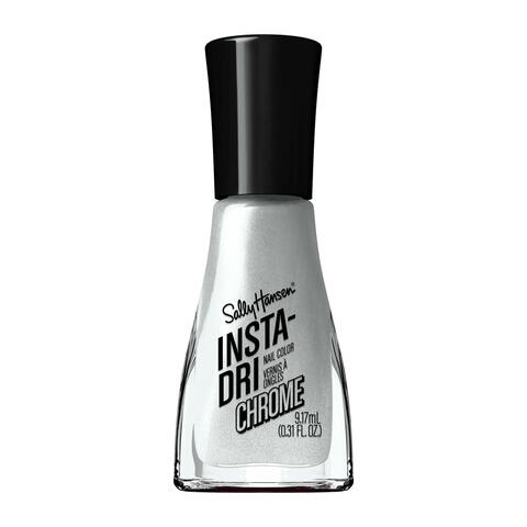 Sally Hansen Insta-Dri Chrome Nagellak - Zilver - 125 Polar Platinum