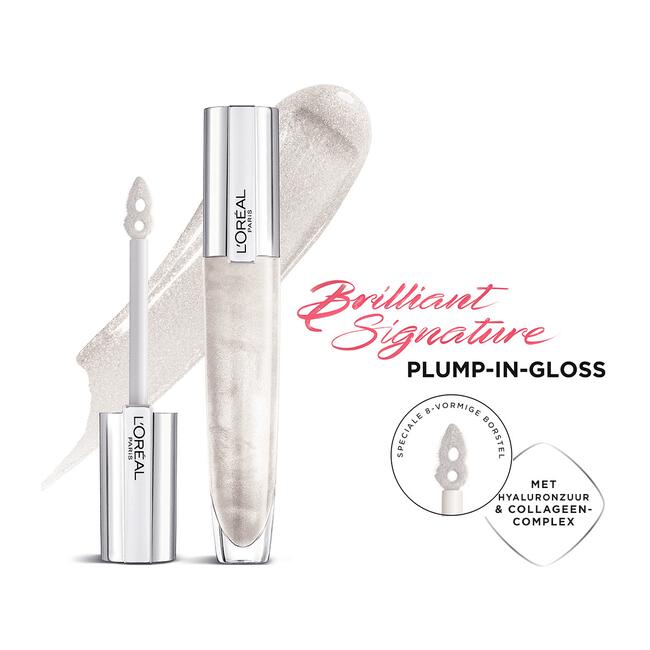 L'Oréal Paris Glow Paradise Balm in Gloss 400 I Maximize Transparant Lipgloss 7 ML
