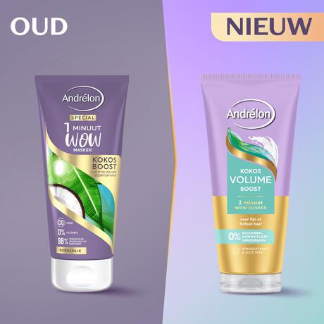 Andrélon Kokos Volume Boost 1 min Masker 180 ML
