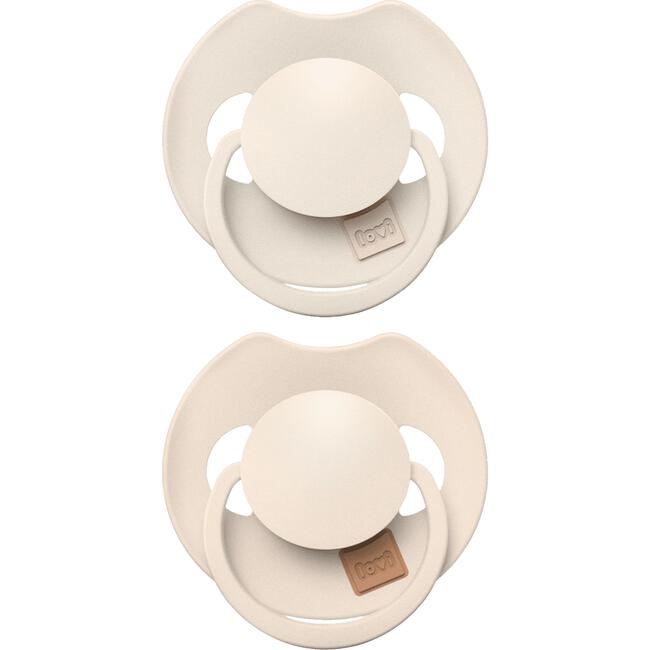 Difrax LOVI Prime Fopspeen Coconut/Ivory 18+ maanden