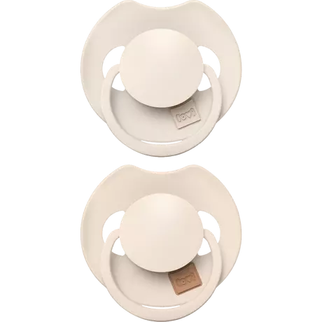 Difrax LOVI Prime Fopspeen 18M+ Coconut/Ivory 2 stuks