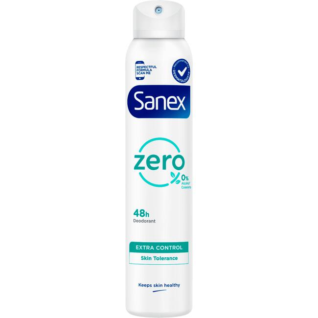 Sanex Zero% Extra Control Deodorant Spray 200 ML