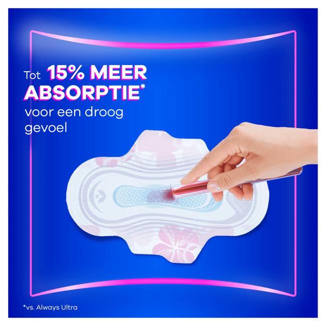 Always Platinum Maandverband Met Vleugels Long 10 Stuks
