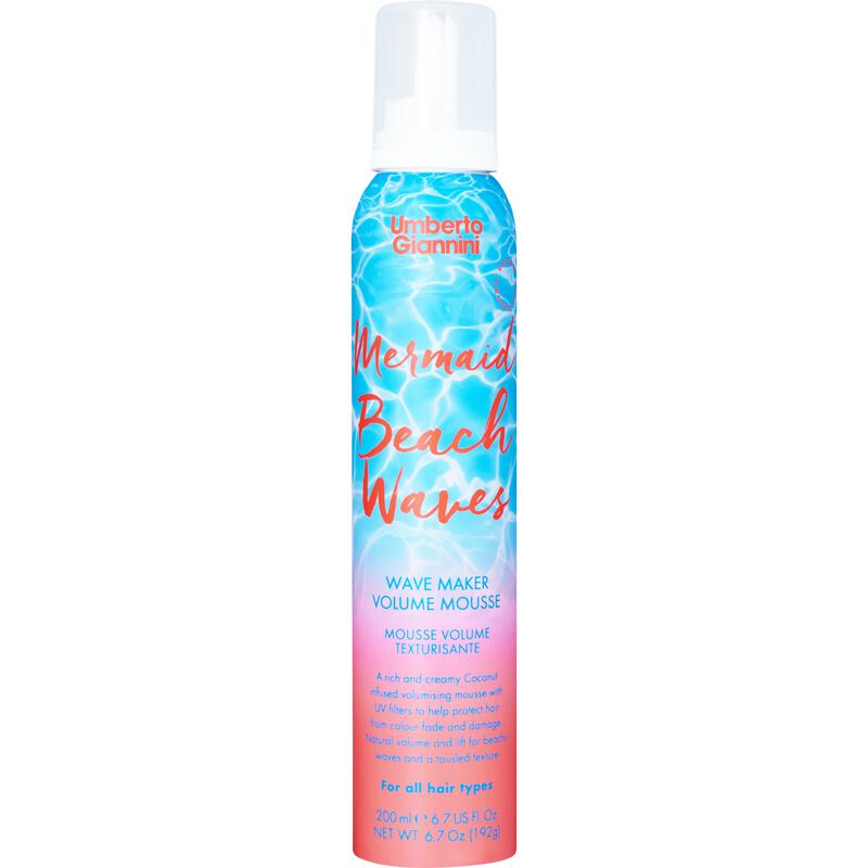 Umberto Giannini Mermaid Beach Waves Wave Maker Volume Mousse 200 ML